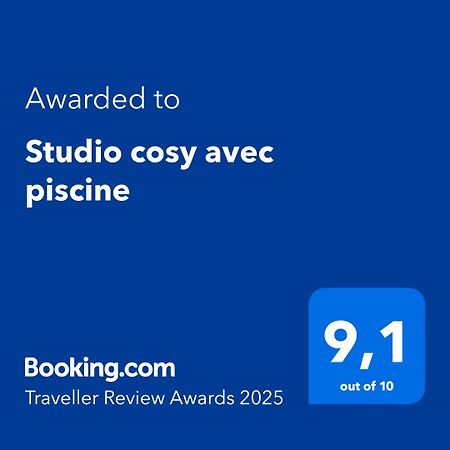 Studio Cosy Avec Piscine Saint-Joseph Eksteriør bilde