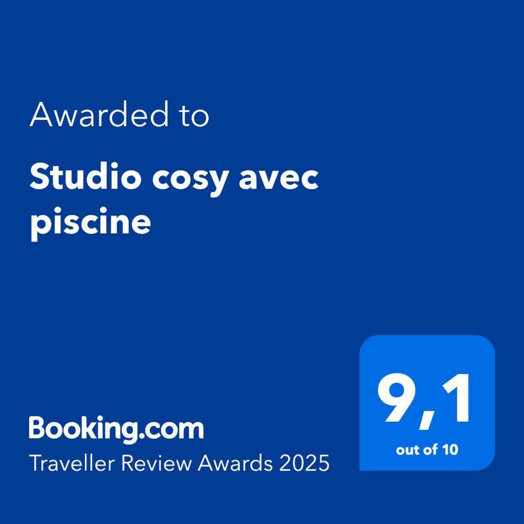 Studio Cosy Avec Piscine Saint-Joseph Eksteriør bilde
